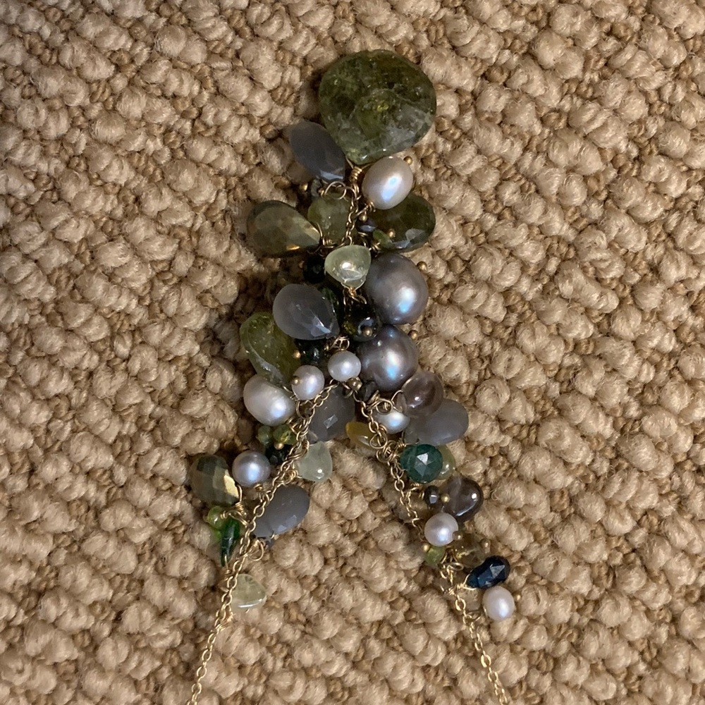 Alexis Bittar cluster necklace